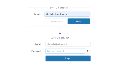 edu-ID - Separate Login Windows