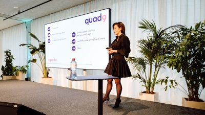 Emilia Cebrat-Maslowski speaking at Domain pulse 2026