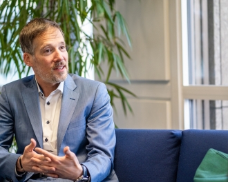 Interview photo of Alexandre Gachet new Chairmain of the Switch Foundation Council